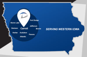 Service Area in Western Iowa